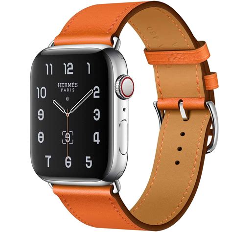 orange hermes watch|hermes edition apple watch.